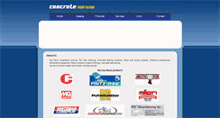 Desktop Screenshot of concrete-pump-repair.com