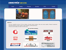 Tablet Screenshot of concrete-pump-repair.com